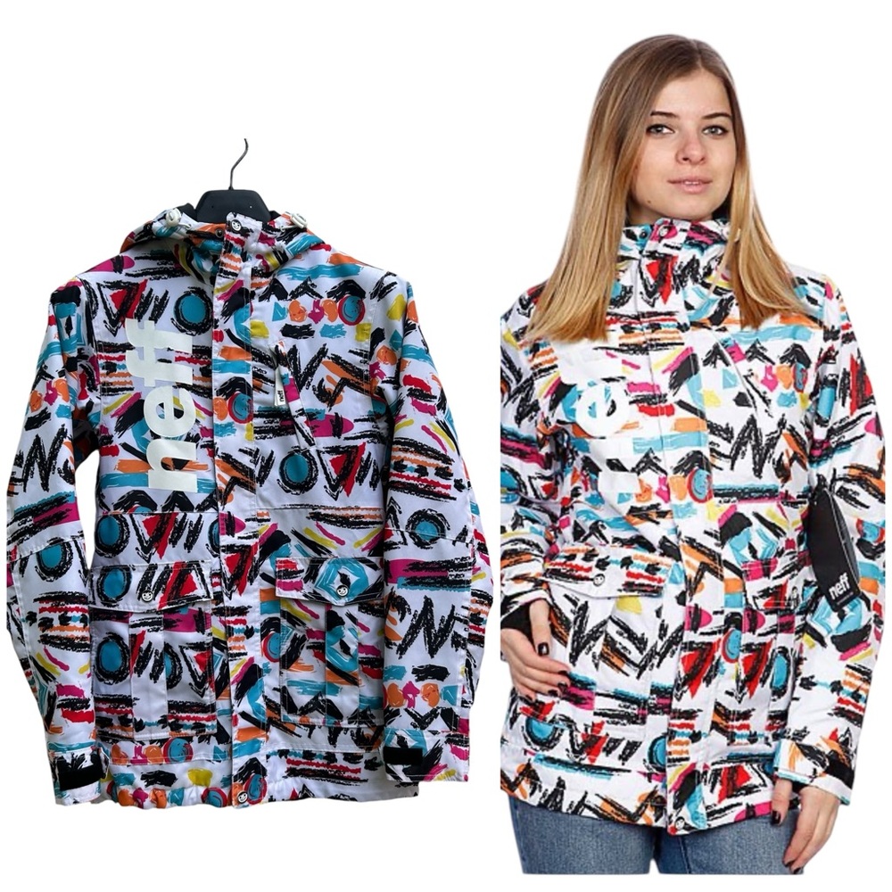 Neff Womens Ski Jacket SMALL Snowboarding Gorpcore Streetwear Athleisure Cabin